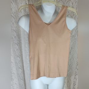 Radiant Light body smoother Tank Beige NWT SIZE M